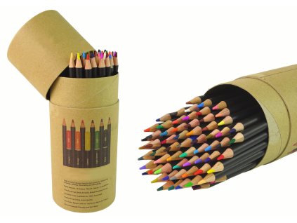 Sada Pastelky V Tubě Ořezávátko Guma 74 Ks