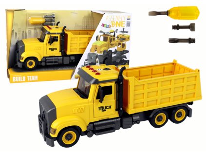 Žlutý Skládací Nákladní Vůz se Zvuky