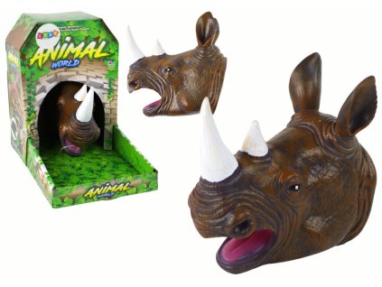 Nosorožec Maňásek na Ruku Hnědý