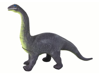 Velká Figurína Dinosaurus Brachiosaurus Zvuk 33 cm Šedá