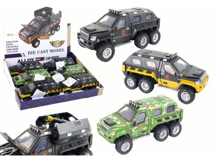 Automobil s Kanónem Uvnitř Zvuk Světla 3 Barvy