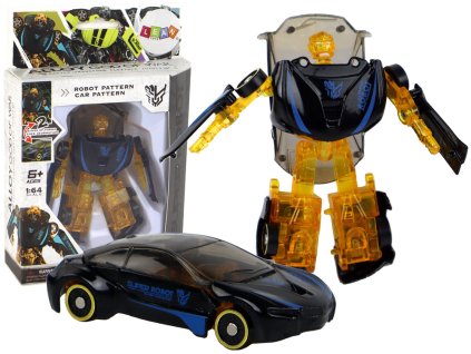 Super Robot Auto 2v1 Transformace Měřítko 1:64