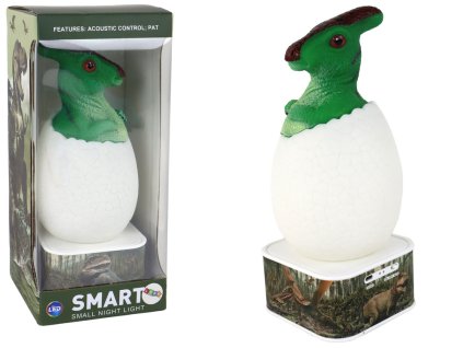 LED Noční Lampička Dinosaurus Parasaurolophus Micro USB