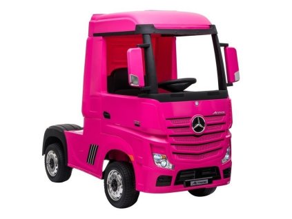 Elektrické Auto na Akumulátor Mercedes Actros Růžový 4x4