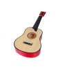 Dřevěná Kytara s Trsátkem Krémová