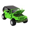 Kovový Zelený Terénní Auto s Frikčním Pohonem na Baterie 1:32