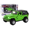 Kovový Zelený Terénní Auto s Frikčním Pohonem na Baterie 1:32