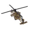 Vojenská helikoptéra Hliníkový vrtulník Mix Zvuk Světla