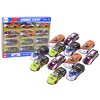Souprava Sportovních Autíček 1:55 S Frikčním Pohonem 12 Kusů Barevné