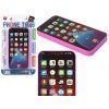 37584 detsky telefon se svetlem a hudbou ruzovy