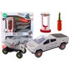 Sada Moderní Auto s Čtyřkolkou k Rozebrání DIY Šedá