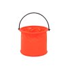 Skládací Víceúčelové PVC Kbelík do Vody Oranžový