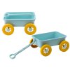 Pastelově Tyrkysový Vozík na Hračky na Písek