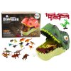 Sada Dinosaurích Figurek Velký Zelený Dino 45 Ks