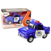 Klasické Policejní Auto 1:38 Pohon Světla Zvuky Modré