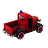 Klasické Hasičské Auto 1:36 Pohon Světla Zvuky Červené