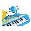 54330 9 velky keyboard 37 klaves mp3 mikrofon modry