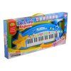 54330 11 velky keyboard 37 klaves mp3 mikrofon modry