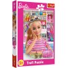 Puzzle - 100 dílků - Poznej Barbie - Mattel, BarbieTrefl 16458