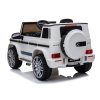 Elektrické Auto Mercedes G63 12V, Bílé, s Dálkovým Ovládáním, BBH-0003