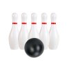 Klasický Akční Herní Set Bowling Dvě Koule 10 Kuželek