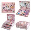 48840 sada 3v1 na make up nehty a sperky ruzova sperkovnice