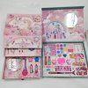 48840 2 sada 3v1 na make up nehty a sperky ruzova sperkovnice