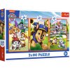 Puzzle - 3x80 - Psí smečka Tlapková patrola Trefl 34886