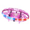 Růžový UFO Dron Ovládaný Rukou s LED Světly