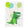 34281 7 3d pohlednice jednorozec slon zaba dinosaurus obalka