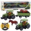 50988 1 sada rc traktor s privesem a konem
