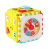 Vzdělávací Kostka Třídič Čísla Vzory Hodiny Barevná