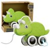 Hračka Dino na Tahání se Zvuky, Zelená, Eko