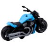 Dětská motorka na baterie s pohonem, světly a zvuky Modrá