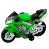 Závodní Motorka Hračka Světla Zvuky Zelená
