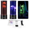 Ozdobná LED Lampa s Medúzami na Baterie a USB Kabel