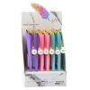 34689 7 automaticke kovove pero s perlou 14cm modry inkoust 1 0mm mix