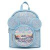 37185 2 detsky batoh s flitry myska usi modry 22cm 3l