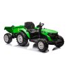 Elektrický Traktor HC-306 s Přívěsem Světle Zelený 24V
