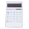 Kancelářská Kalkulačka Klasická 10D Displej 10-Místný Solární Bílá