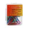 49035 5 sada barevnych papirnickych sponek 30 mm 40 ks