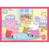 Puzzle 4v1 (12,15,20,24) - Peppa miluje dobrodružství Trefl 34672
