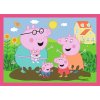 Puzzle 4v1 (12,15,20,24) - Peppa miluje dobrodružství Trefl 34672
