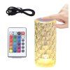 42657 6 kristalova led nocni lampa 16 barev s dotykovym ovladanim lean