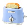 Dětský Kuchyňský Toustovač Vyskakující Tousty Modrý