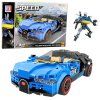 52572 3 stavebnice robot auto 2v1 hurricane modra 328 ks