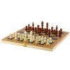 Klasické Dřevěné Stolní Hry 3v1: Šachy, Dáma, Backgammon