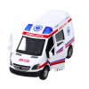 Kovová Modelová Ambulance 1:32 se Světelnými a Zvukovými Efekty