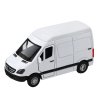 Kovový Model Dodávkového Vůzu 1:32 se Světly, Zvuky a Pull Back Mechanismem - Bílý