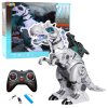 Interaktivní LED RC Dino Robot s Kouřovým Efektem a Zvukovými Efekty